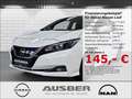 Nissan Leaf Acenta 40kWh AppleCarplay Android Auto RFK Blanc - thumbnail 1