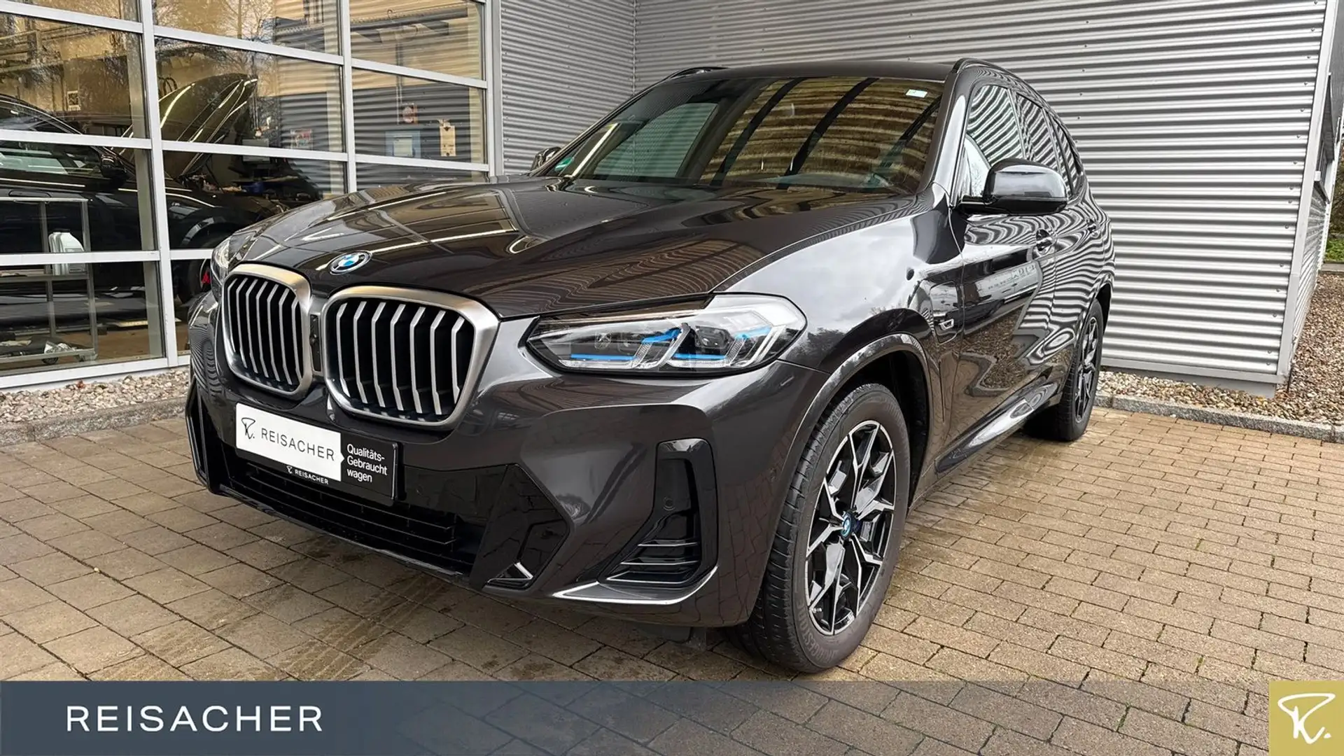 BMW X3 xDrive 30e M-Sport AHK 360° Tempo HUD Laser Grau - 1