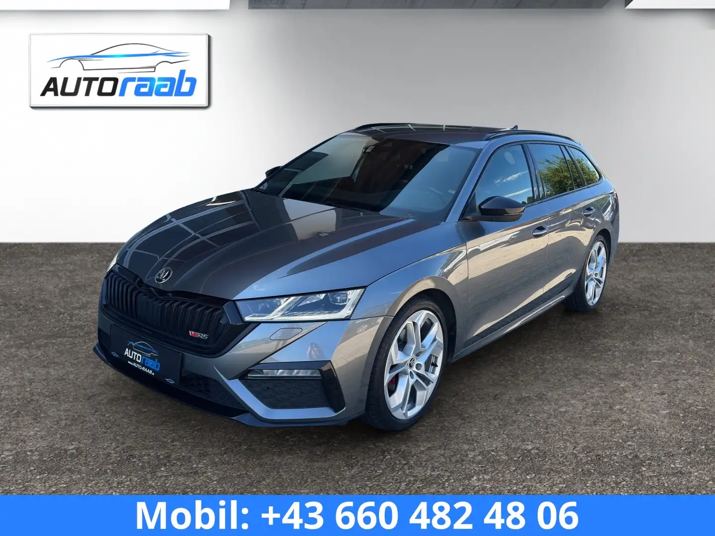 Skoda Octavia RS 2,0 TDI DSG *STANDHZ*AHV*APP*DIGITAL*ACC*PDC* Grau - 1