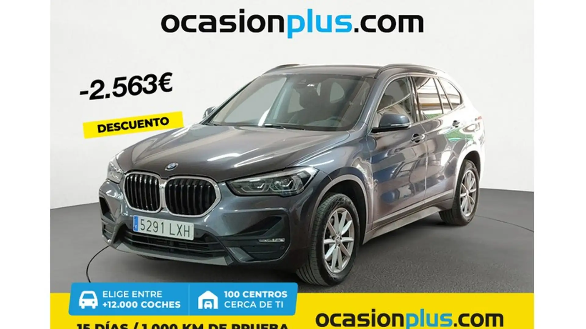 BMW X1 sDrive 18dA Gris - 1