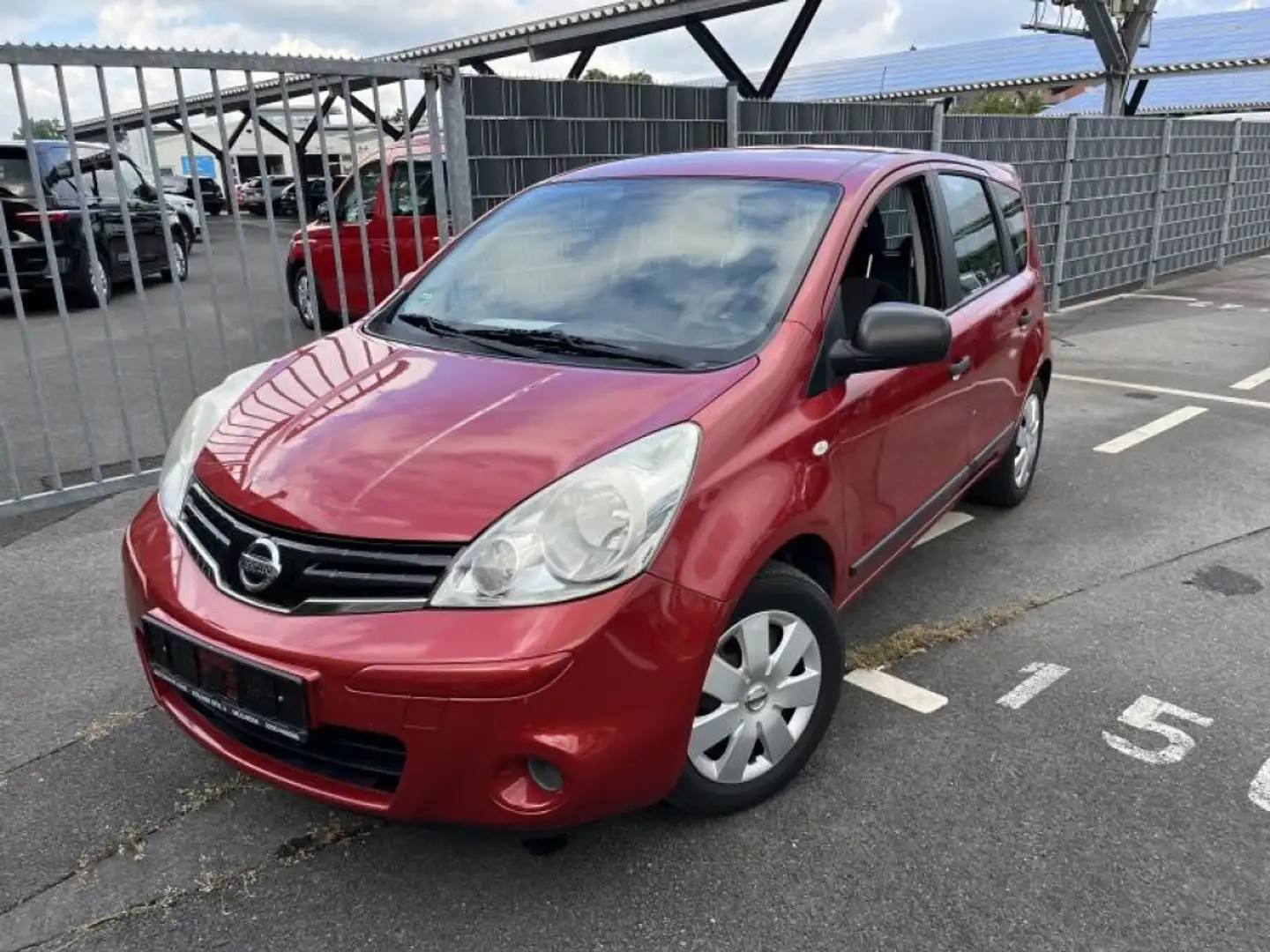 Nissan Note Visia Klima CD-Spieler Rot - 1