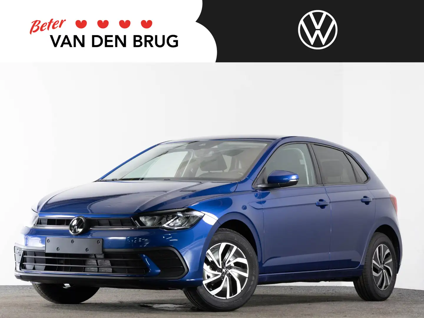 Volkswagen Polo Life Edition 1.0 TSI 95 PK | Achteruitrijcamera | Blauw - 1