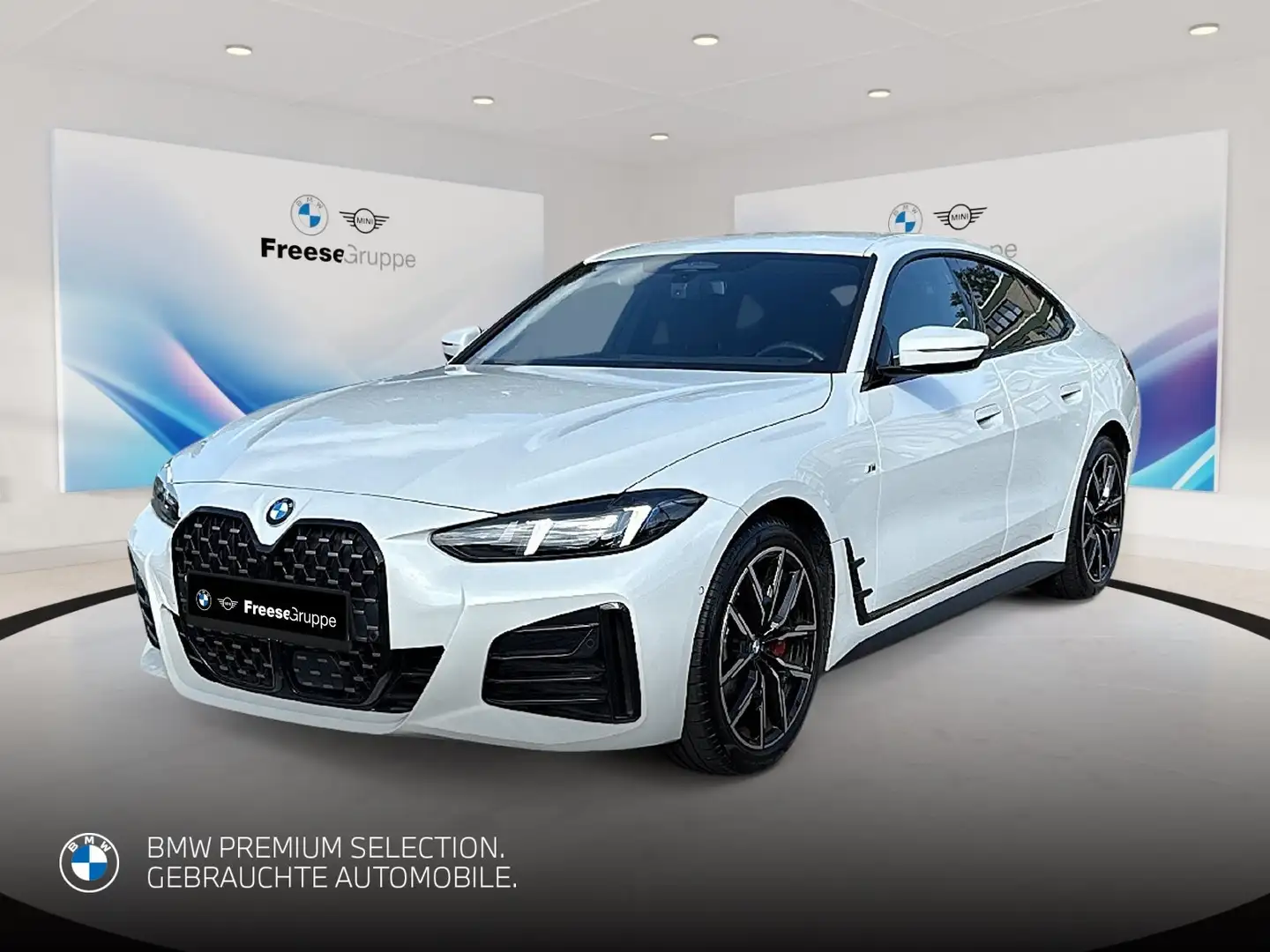 BMW 420 d Gran Coupé DAB LED RFK Klimaaut. Blanc - 1