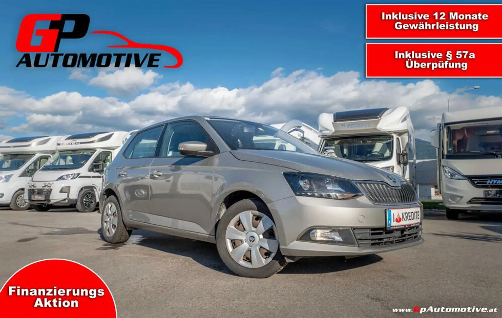 Skoda Fabia Ambition 1,0 Silber - 1