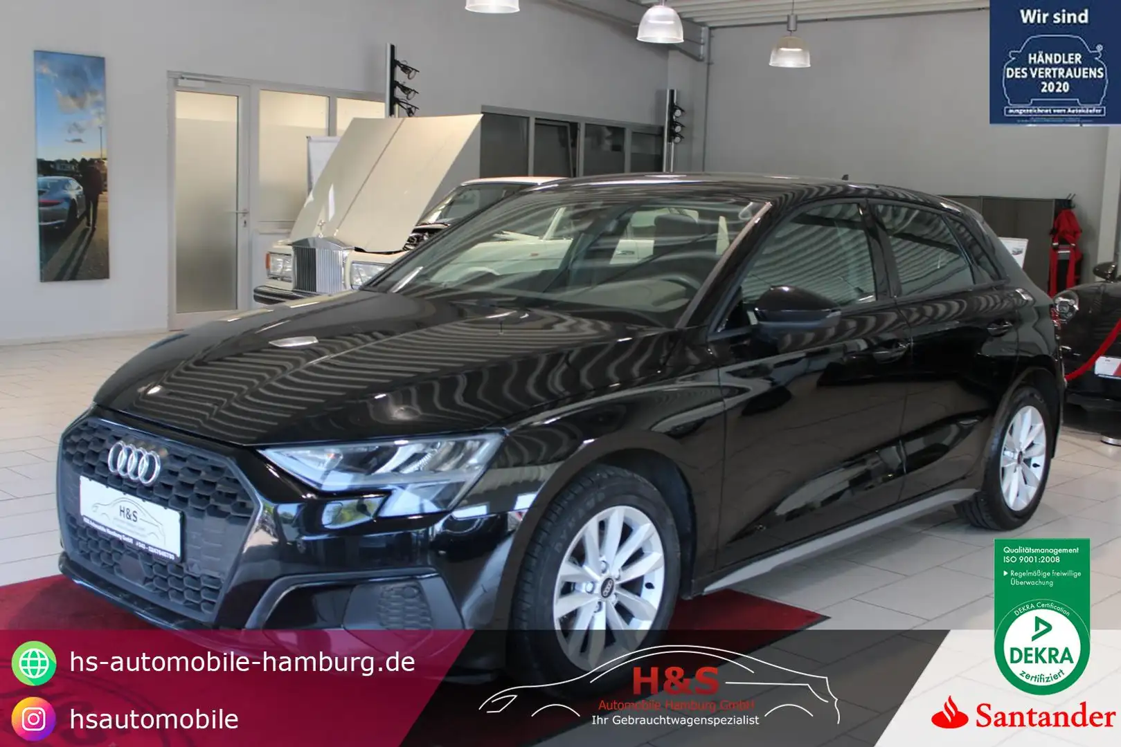 Audi A3 35 TFSI DSG advanced Carplay-Navi*Sitzheizung Schwarz - 1