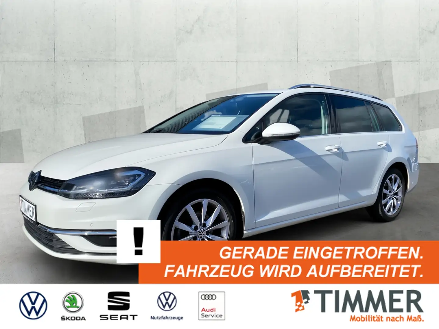 Volkswagen Golf Variant VII Variant 1.5 TSI DSG HIGHLINE *AHK*R-Kam*APP*L Weiß - 2