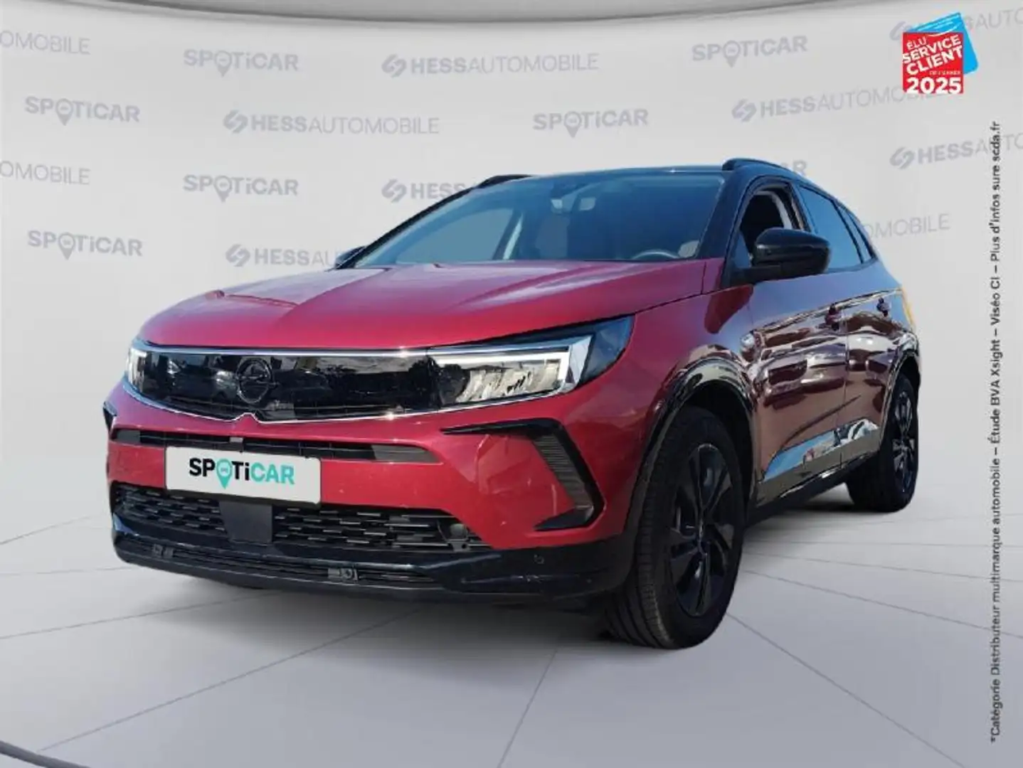 Opel Grandland 1.6 Turbo 225ch Hybride GS Rouge - 1