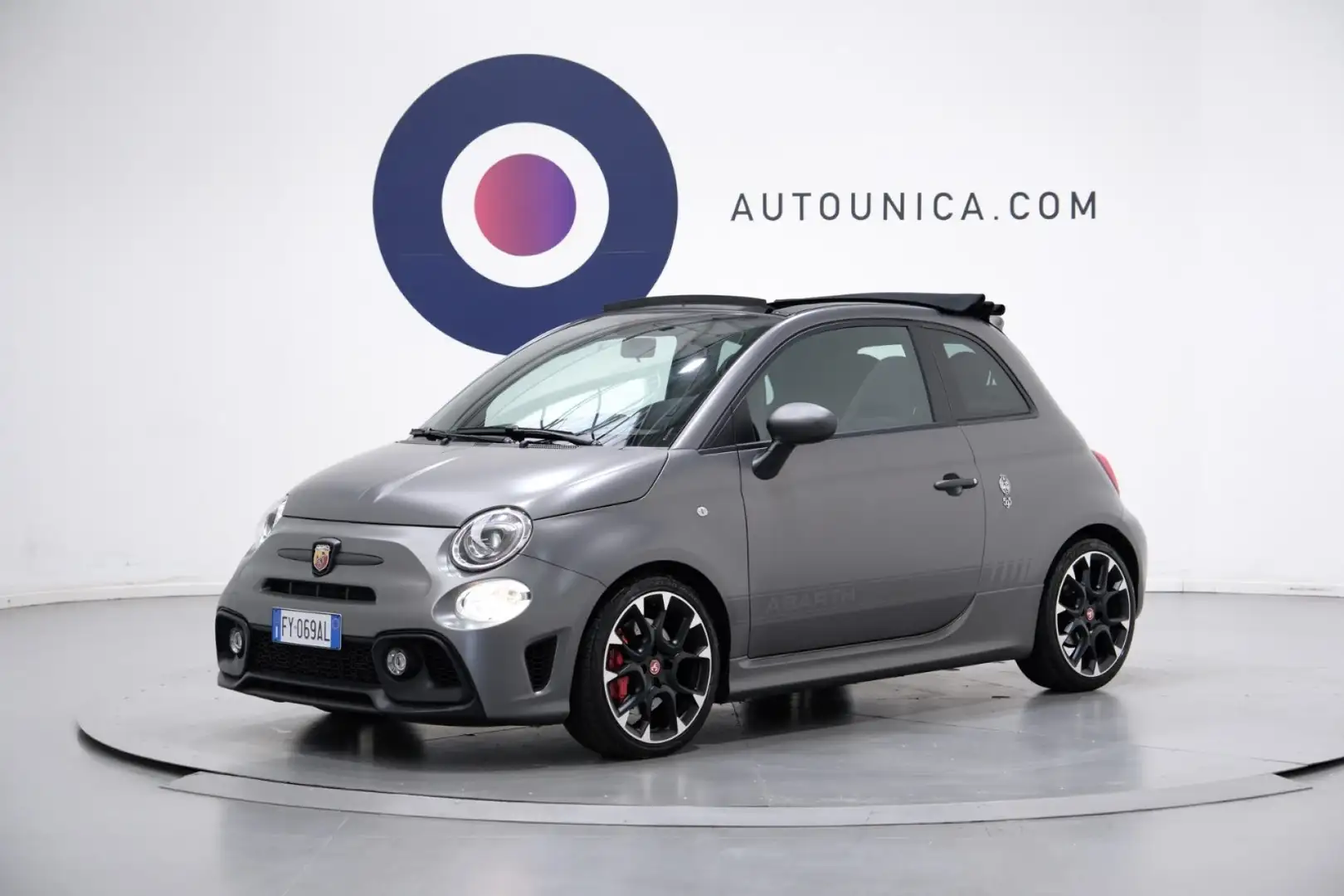 Abarth 595C CABRIO 1.4 TURBO T-JET 180 CV COMPETIZIONE Grigio - 1