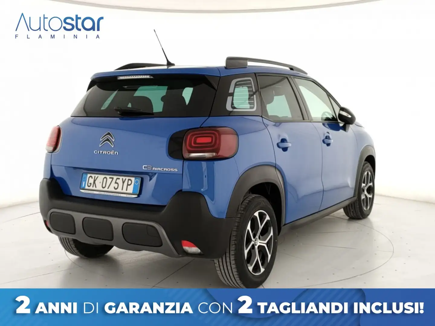 Citroen C3 Aircross 1.5 bluehdi Shine Pack s&s 110cv Blu/Azzurro - 2