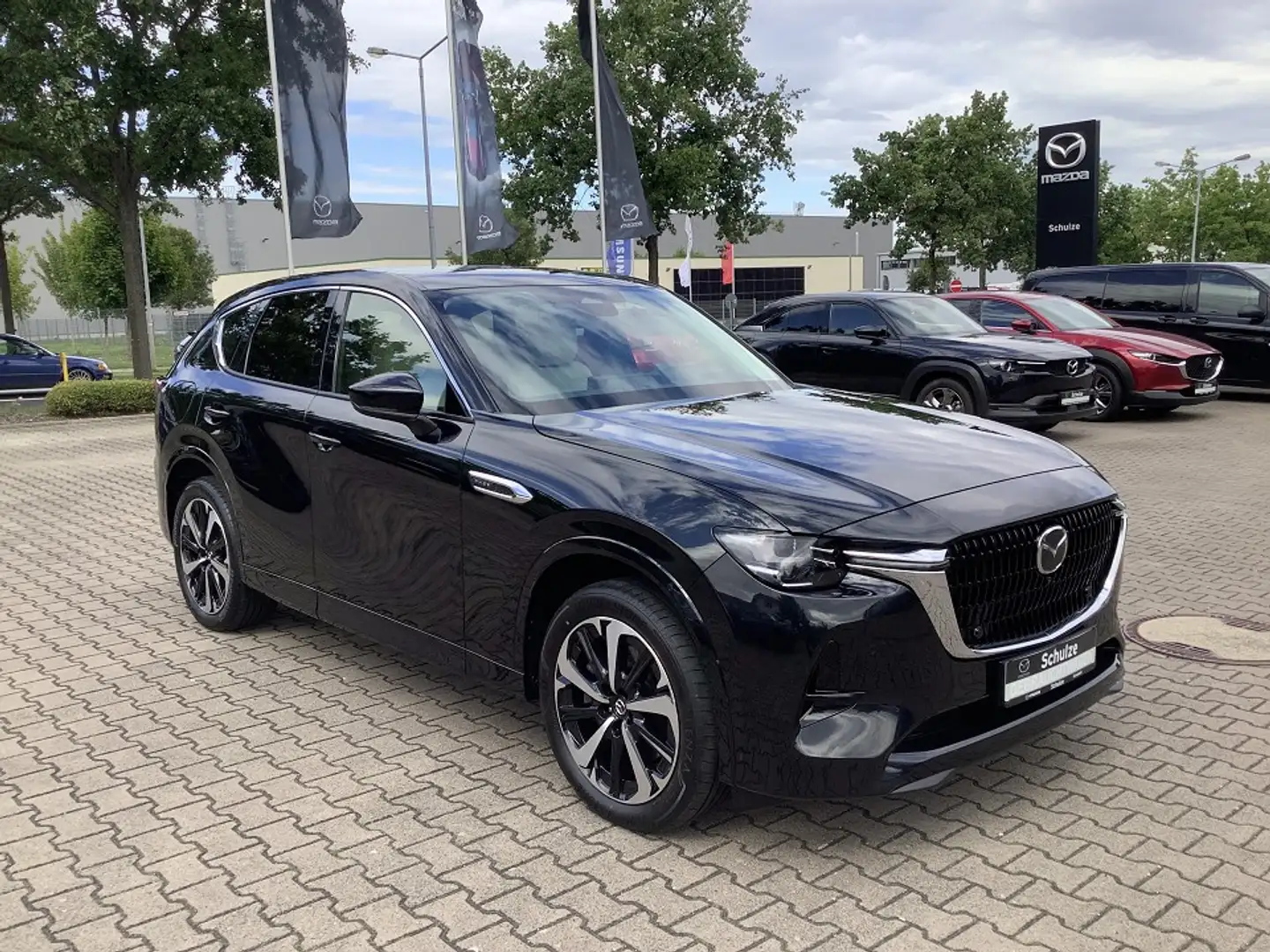 Mazda CX-60 2.5 PHEV Takumi + 3 Zusatzpakete +Garantie Schwarz - 1