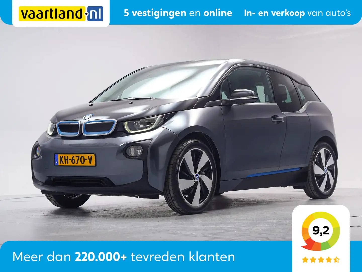 BMW i3 Basis 33kWh [ Navigatie stoelverwarming Cruise] Grigio - 1