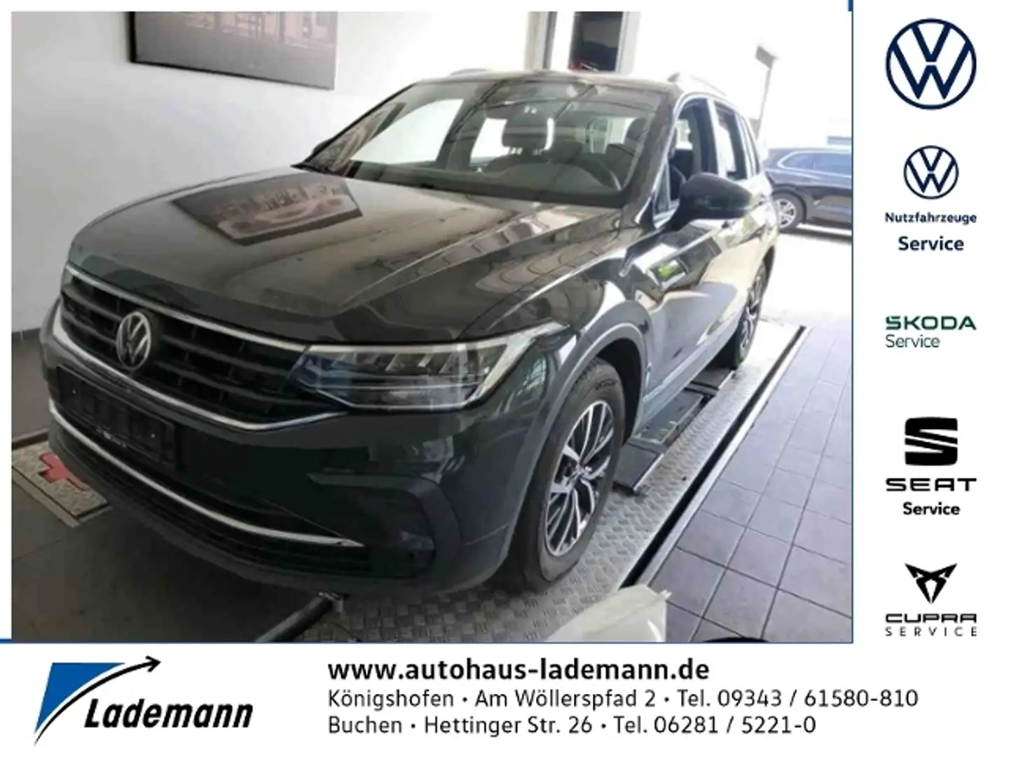 Volkswagen Tiguan 1.5 TSI Life +LED+NAVI.+AHK+ACC+PDC+SIHZ+ Grau - 1