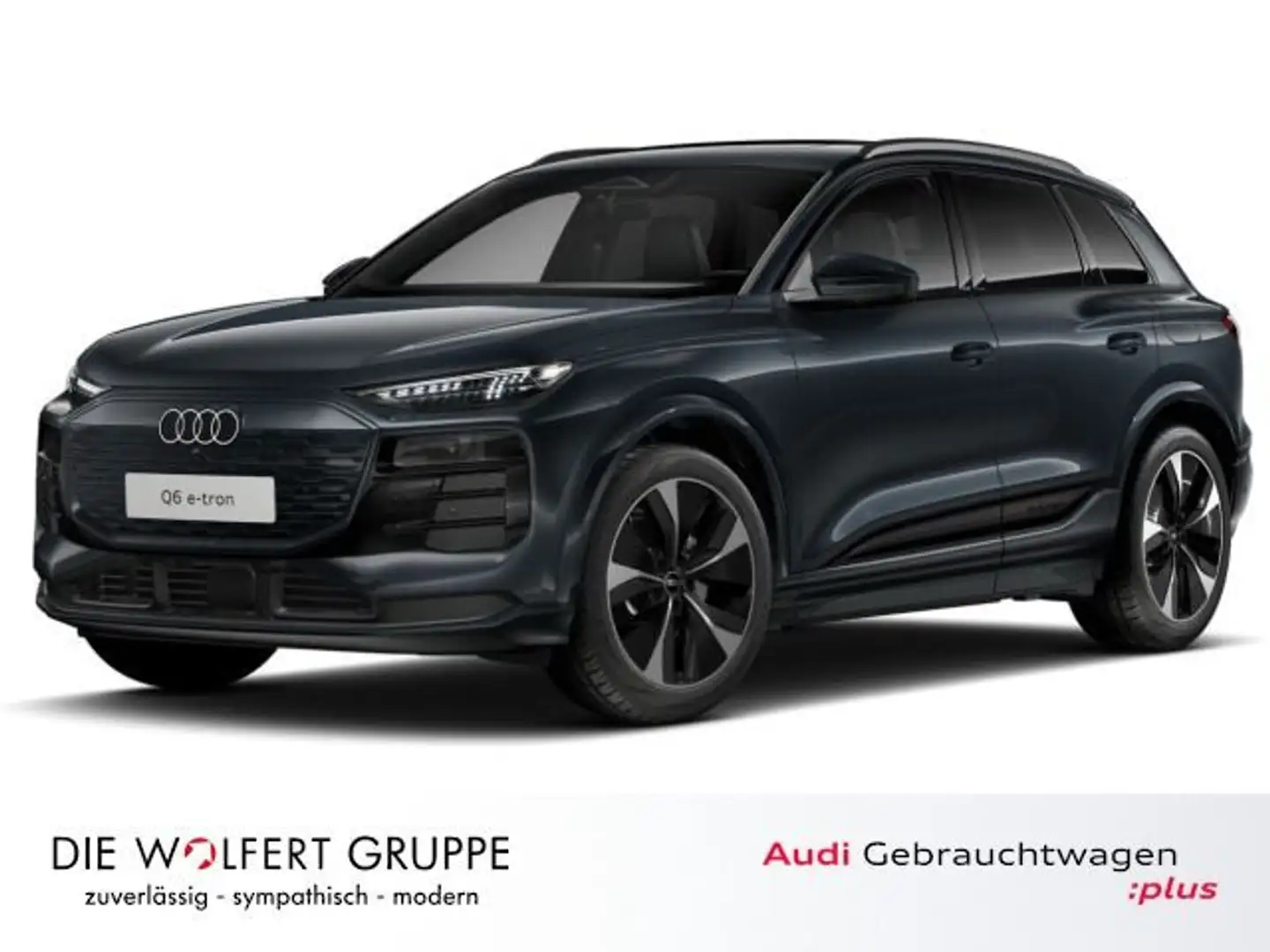 Audi Q6 e-tron quattro *0,25%*ACC*LUFTFAHRWERK*AHK* Gris - 2