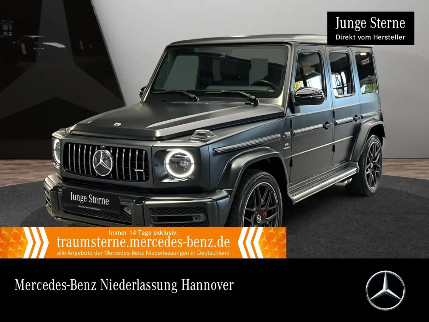 Mercedes-Benz G 63 AMG G 63 NIGHT+DRIVERS+GSD+360+AHK+MULTIBEAM+STHZG+22" Schwarz - 1