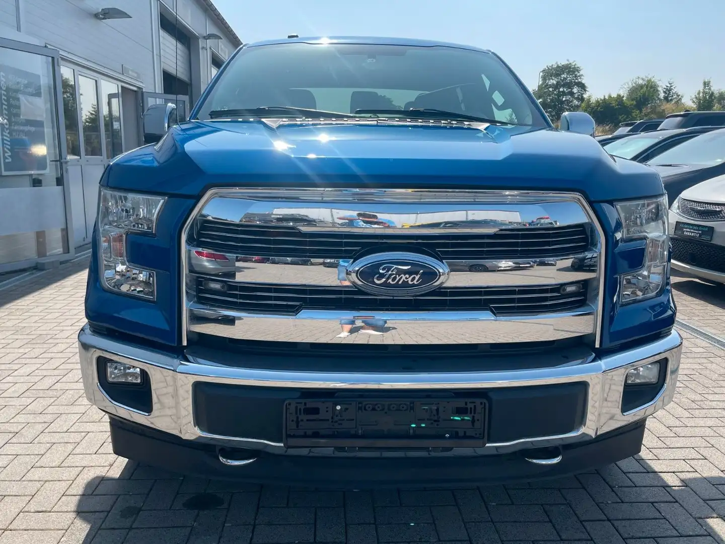 Ford F 150 XLT 5.0L V8*Kam*AHK*10G*Navi*LPG*6 Sitze Kék - 2