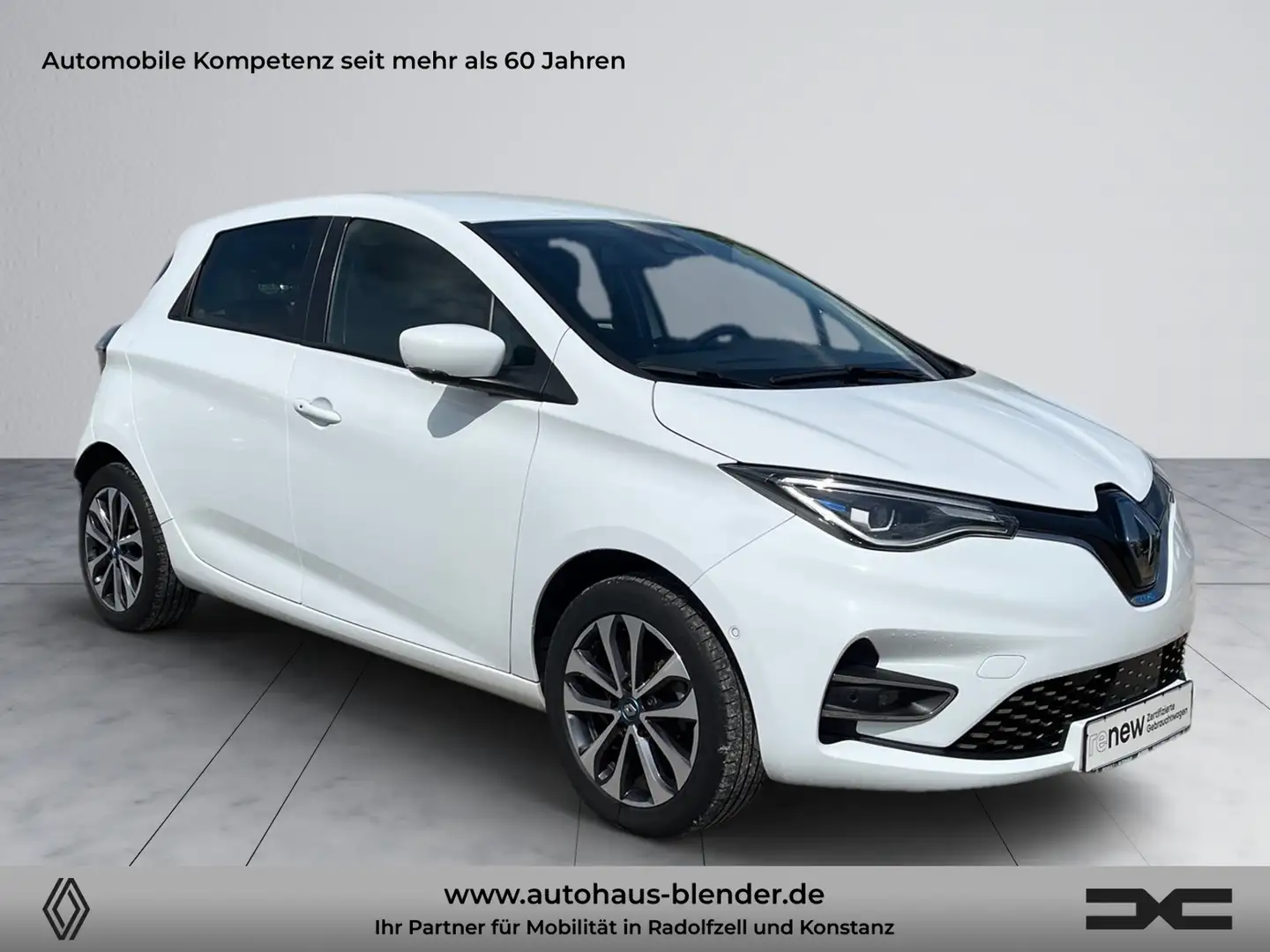 Renault ZOE INTENS R135 Z.E 50 CCS BOSE (Batteriemiete) Blanco - 2