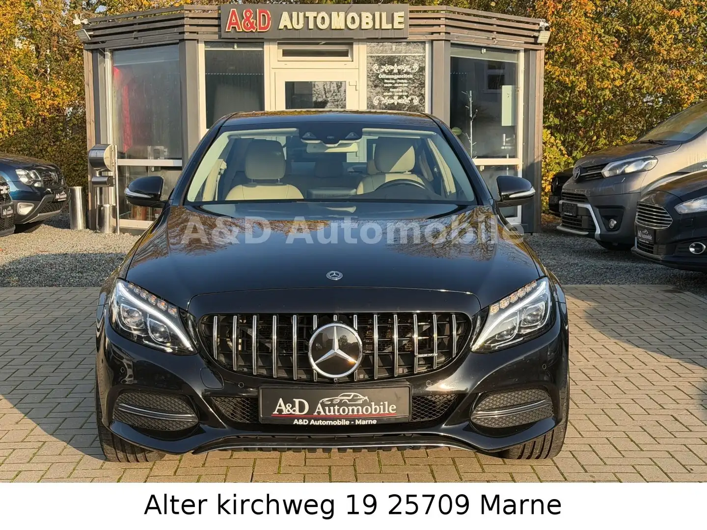 Mercedes-Benz C 220 D Lim. BlueTec HUD LED Aut. Kamera PDC BT Schwarz - 2