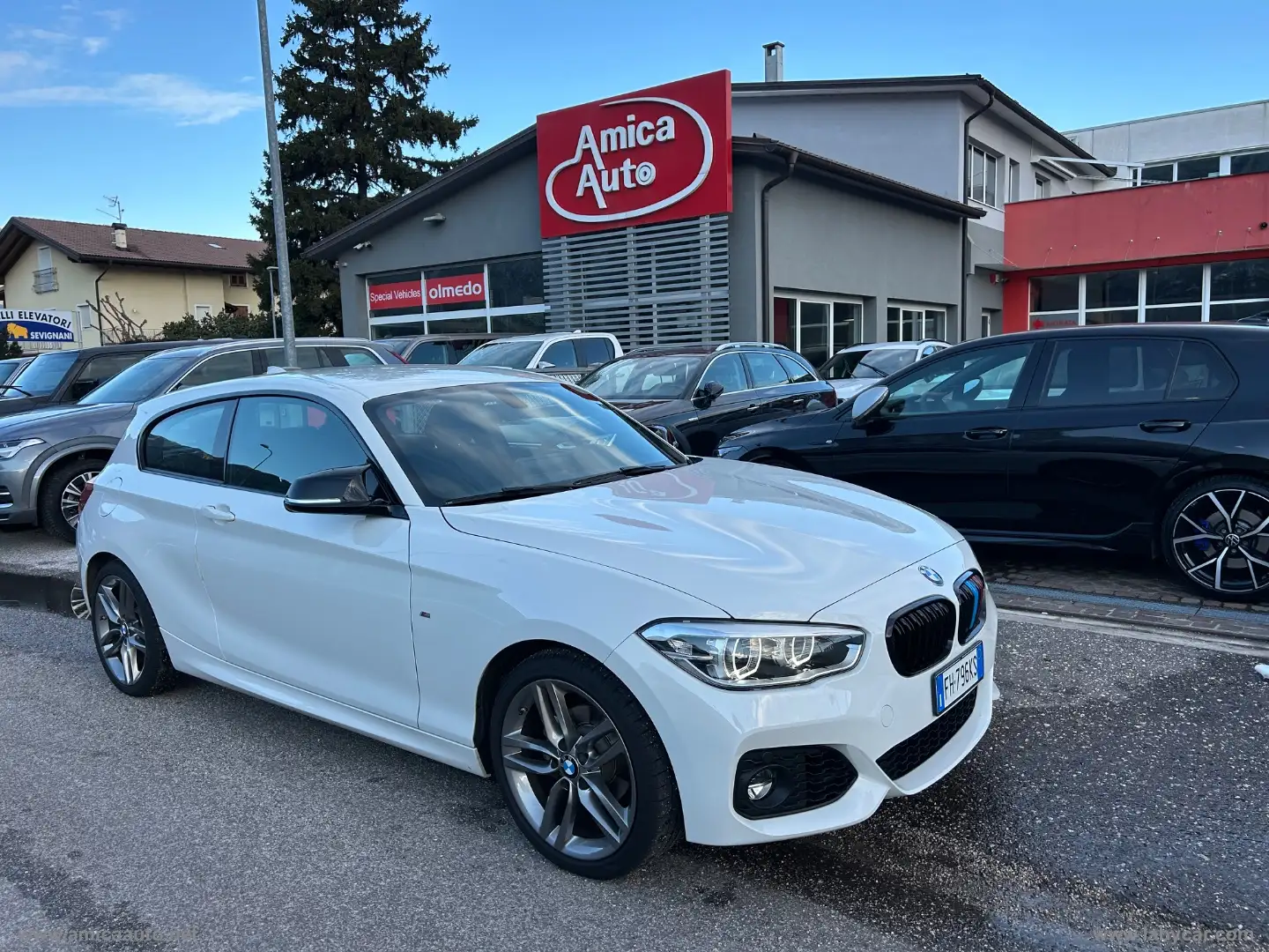 BMW 118 118i 3p. M-Sport CAMBIO AUTOMATICO Bianco - 2