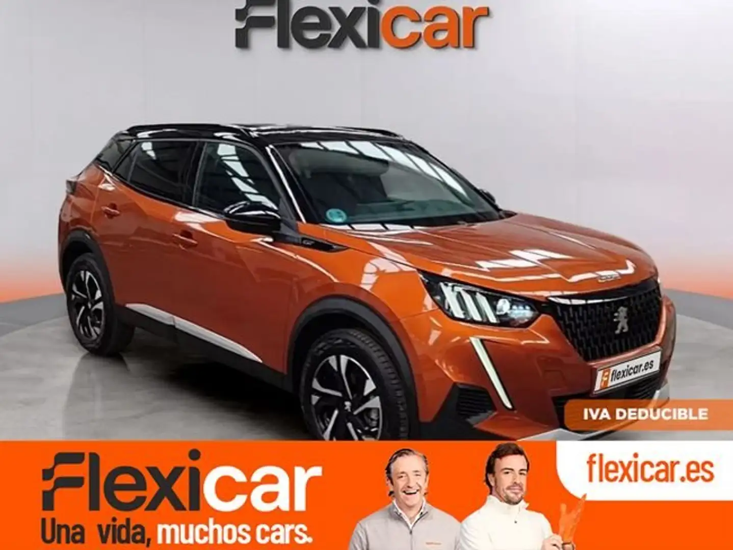 Peugeot 2008 1.2 PureTech S&S GT Line 130 Naranja - 1