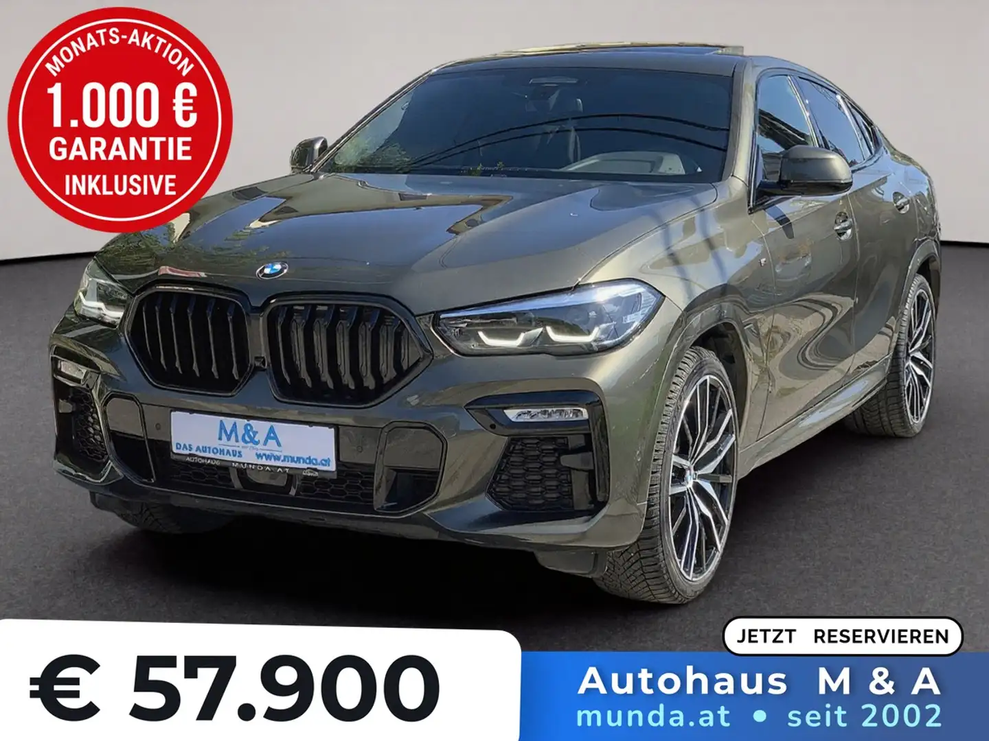 BMW X6 xDrive 30d M Sport *MwSt. Ausweisbar*GARANTIE Braun - 1