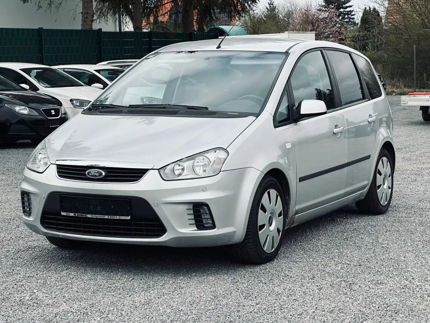 Ford C-Max 1.6*KLIMA*PDC*AHK*ZV*TÜV 06.2026 Argintiu - 1