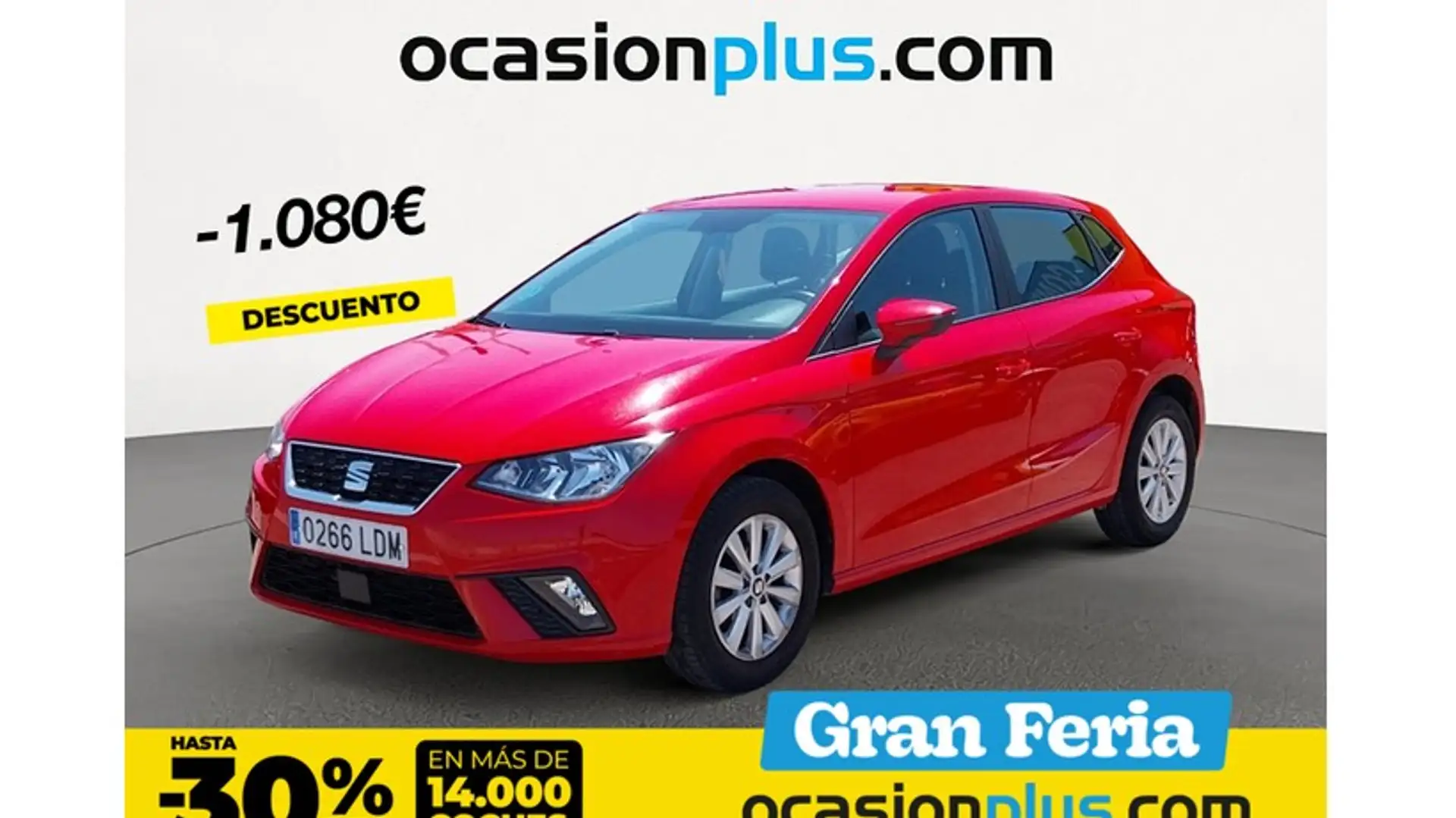 SEAT Ibiza 1.0 MPI S&S Style 80 Rojo - 1