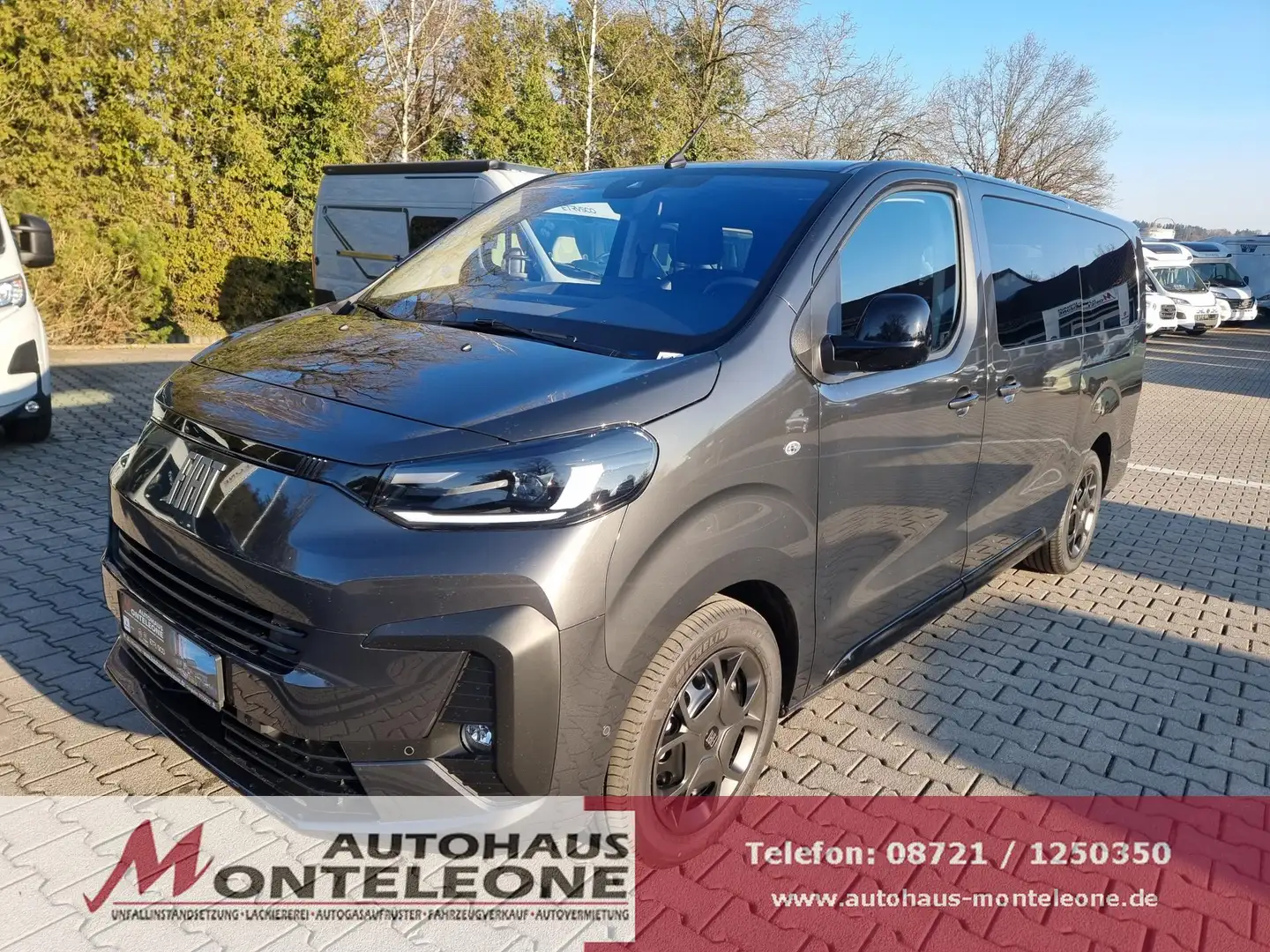 Fiat Ulysse Ulysee L3 Automatik | NAVI | RFK| Sofort Grau - 1