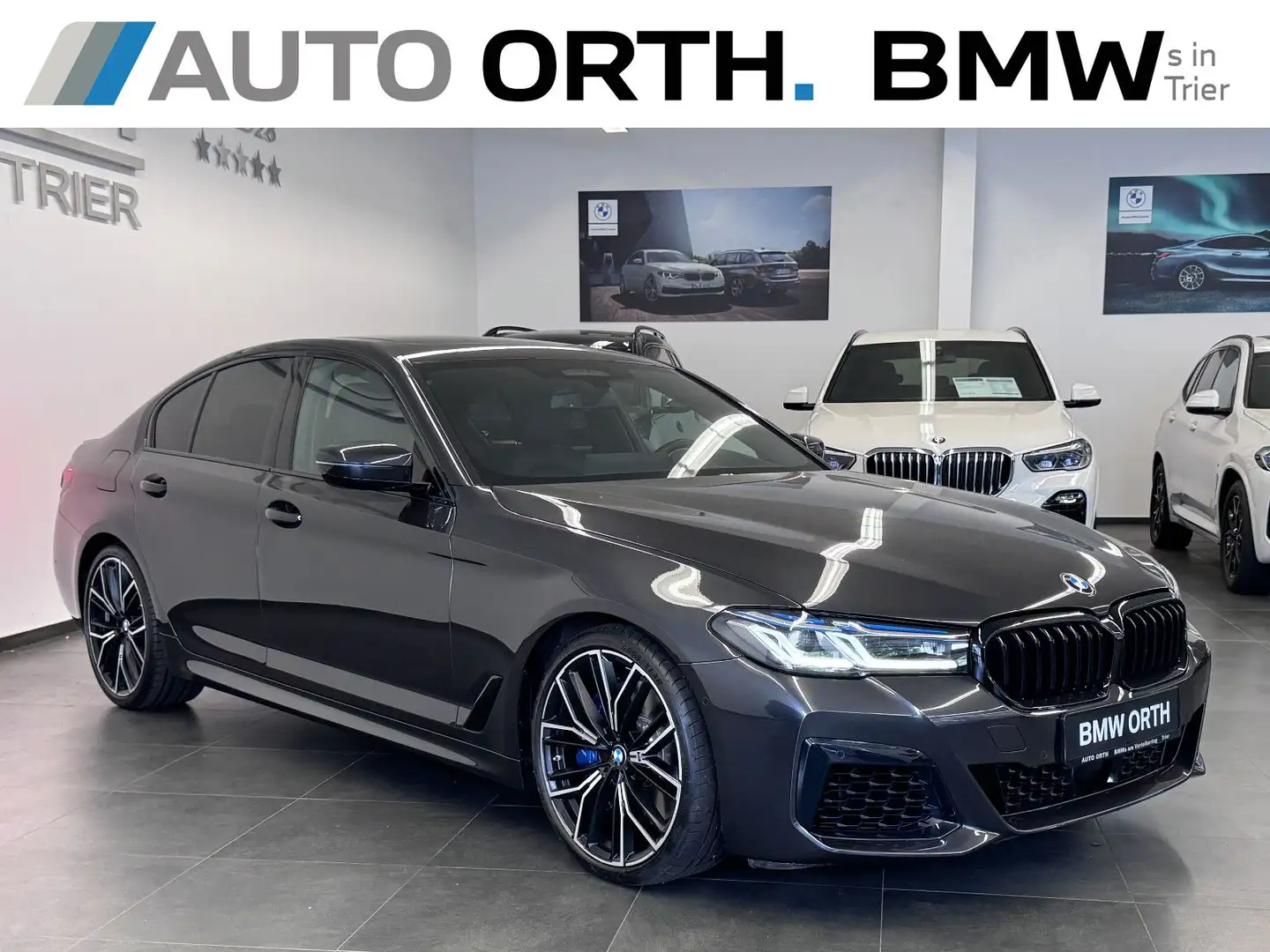 BMW 550 i xDrive LEDER HUD GLAS-SD ACC RFK LASER h/k Серый - 1