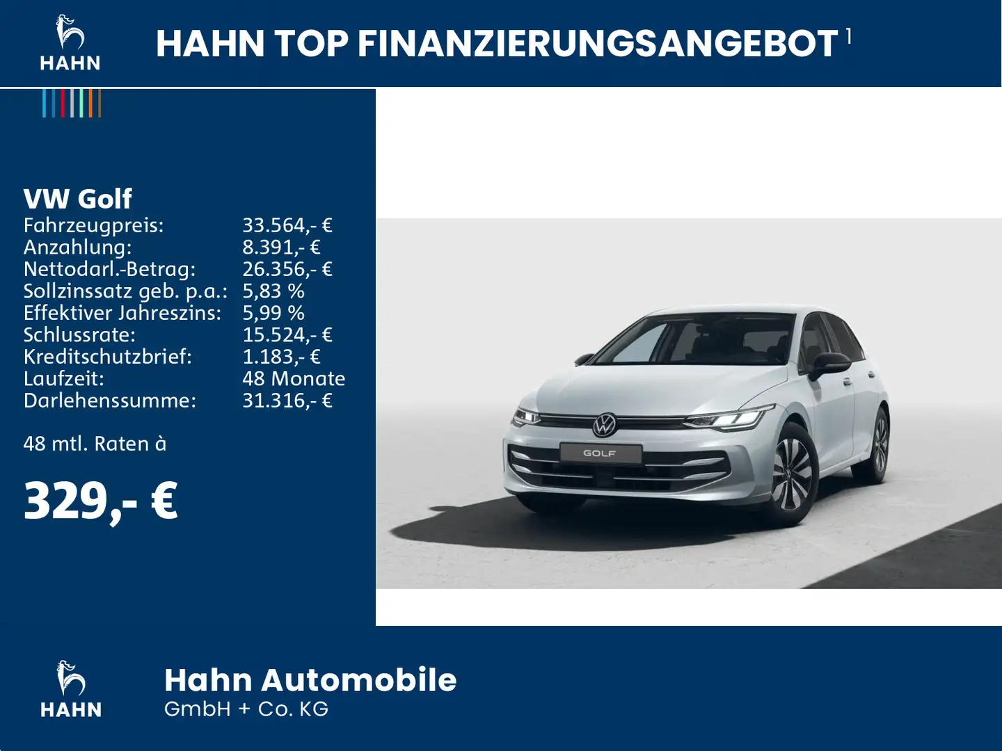 Volkswagen Golf GOAL 1,5eTSI DSG Kamera Ganzjahresreifen Silber - 2