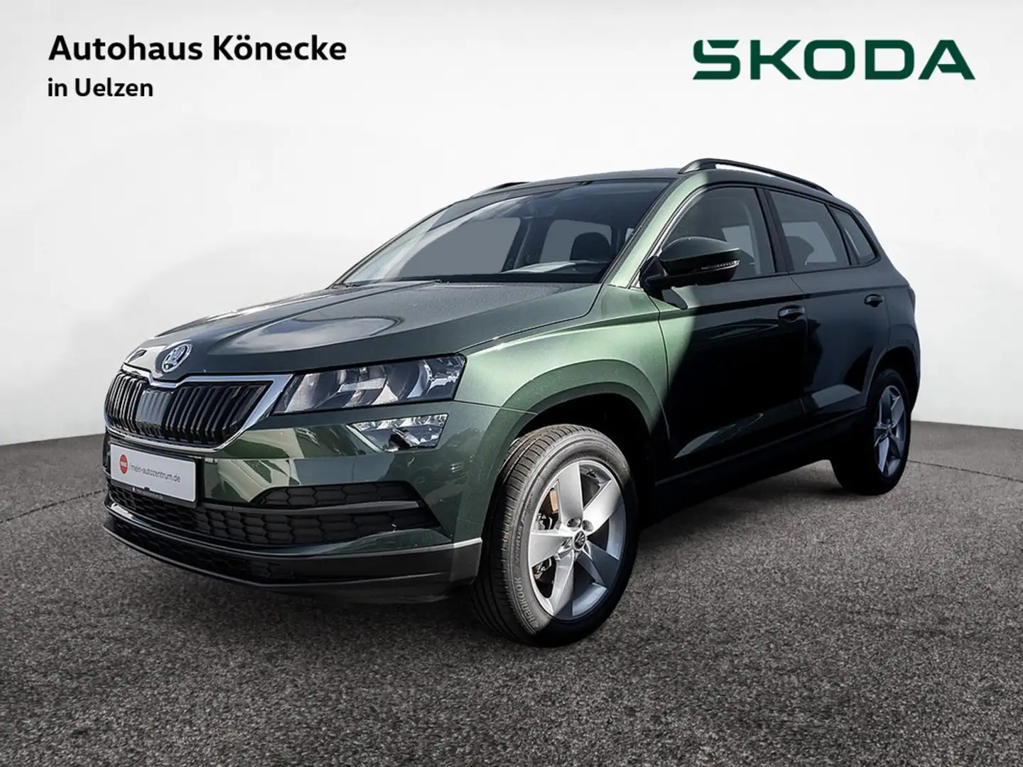 Skoda Karoq 2.0 TDI Ambition DSG AHK ACC SMART-LINK Grün - 1