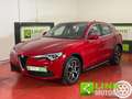 Alfa Romeo Stelvio TI 2.2 JTDM 160 CV AT8 RWD LUSSO - TETTO - PELLE Rot - thumbnail 1