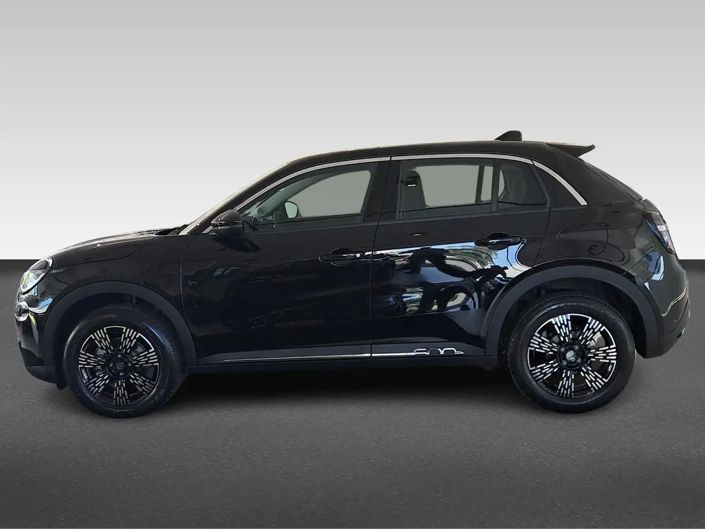 Fiat 600 1.2 Hybrid Turbo Charged 136pk Aut Urban Zwart - 2