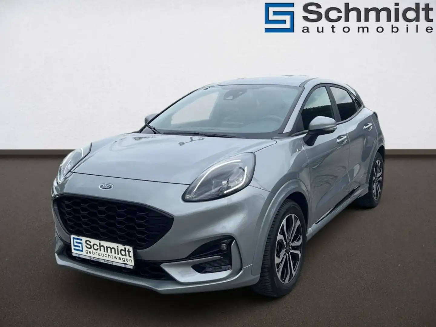 Ford Puma ST-Line 5-türig 1,0L EcoBoost MHEV 125PS M6 F Silber - 1