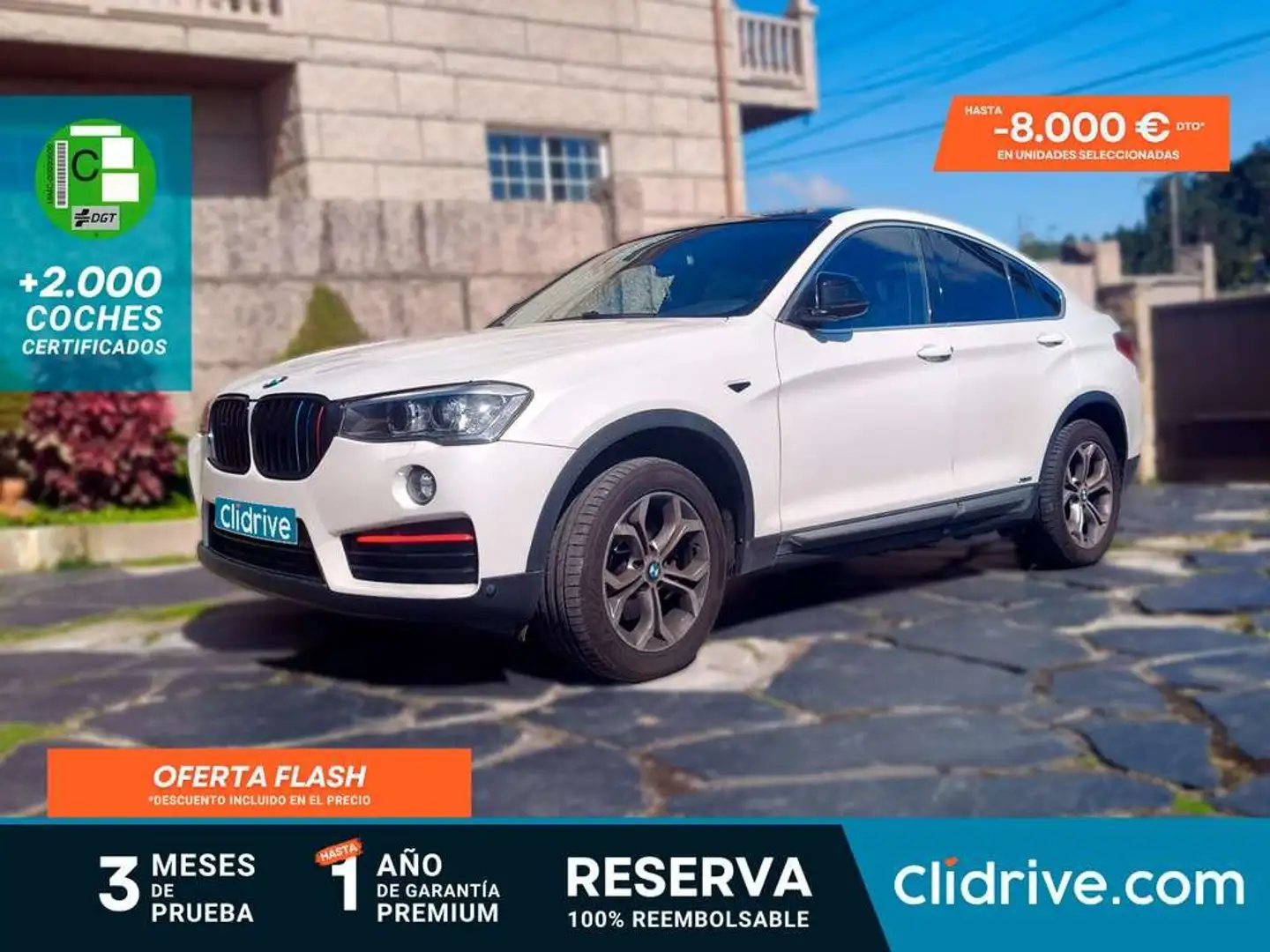 BMW X4 xDrive 20d Blanco - 1
