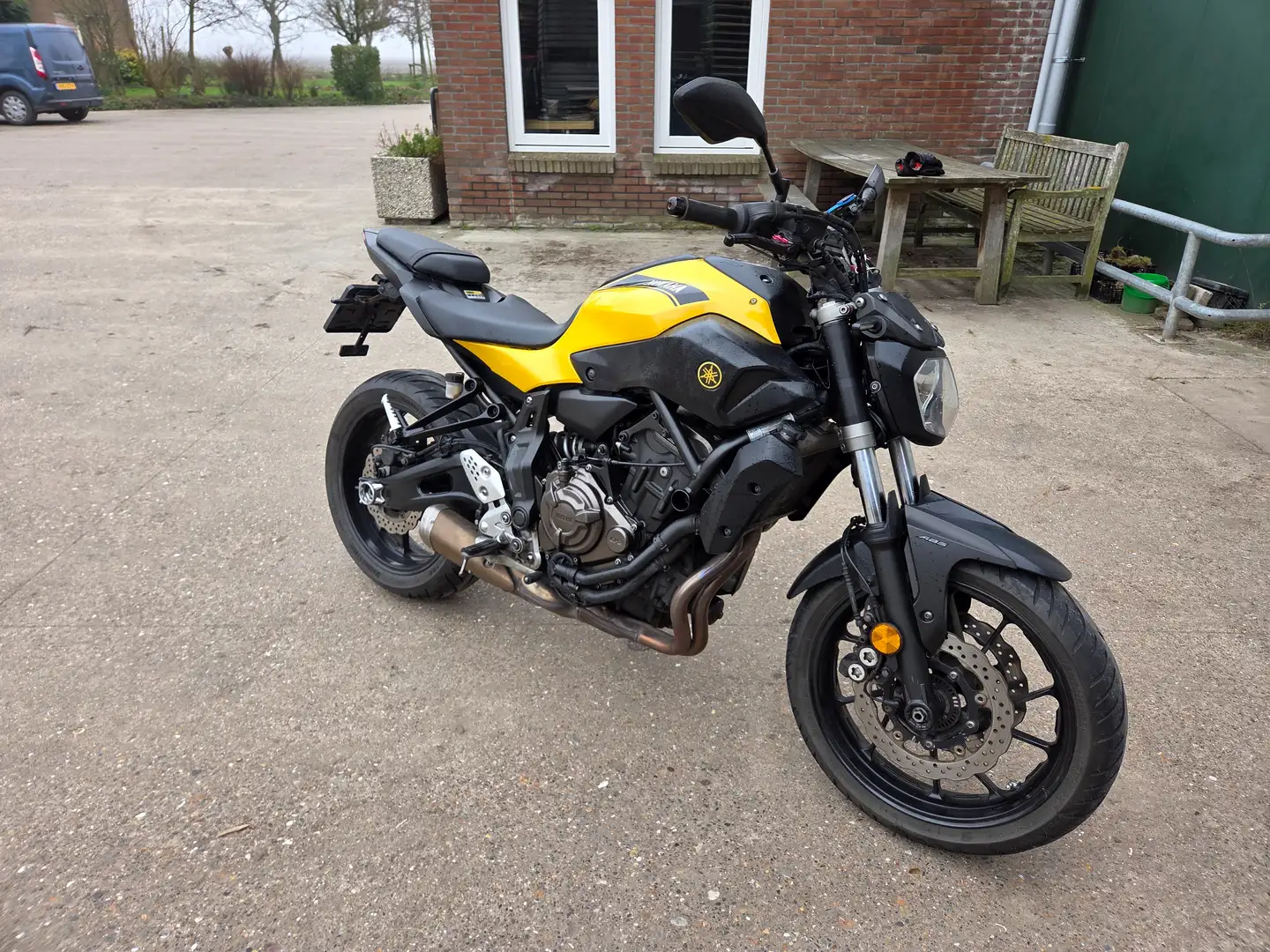 Yamaha MT-07 35 kW A2 Amarillo - 1