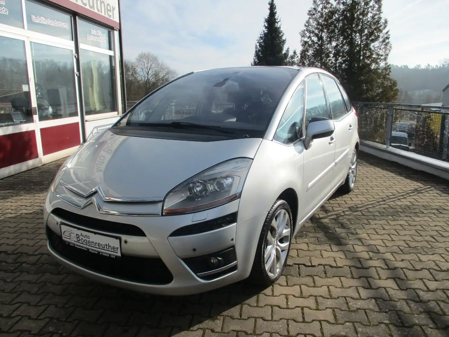 Citroen C4 Picasso Exclusive+Panoramafrontscheibe Grau - 1