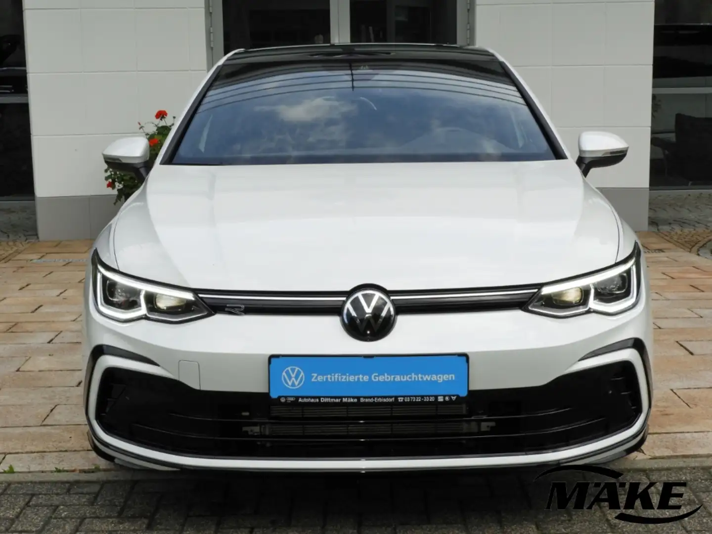 Volkswagen Golf R-Line 2.0 TSI 4Motion AHV ACC IQ.L NAV PD Weiß - 2