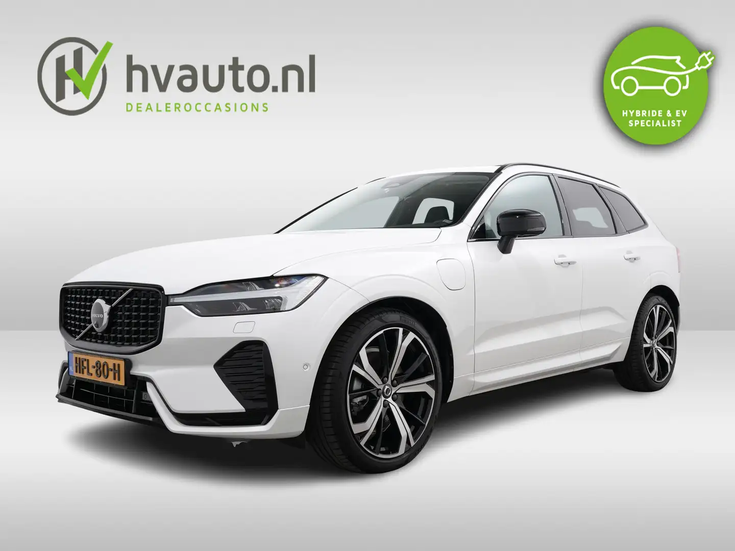 Volvo XC60 2.0 RECHARGE T8 455PK AWD ULTRA DARK AUT8 | Luchtv Wit - 1