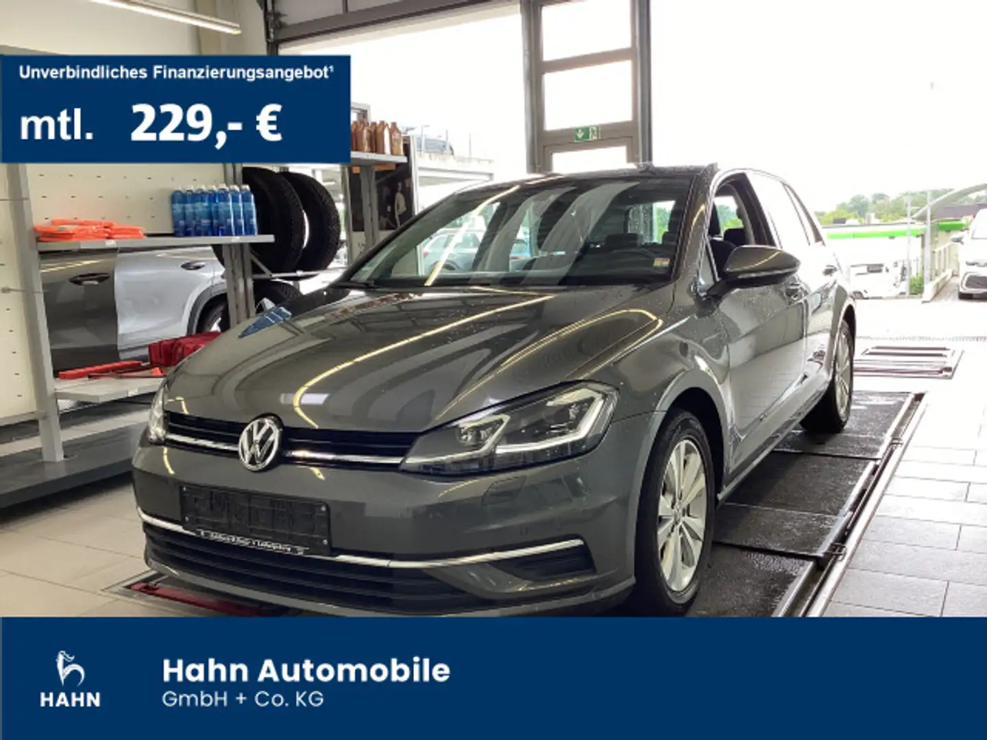 Volkswagen Golf VII 1.4TSI Comfortline Navi Tempo LED Einpa Grau - 1