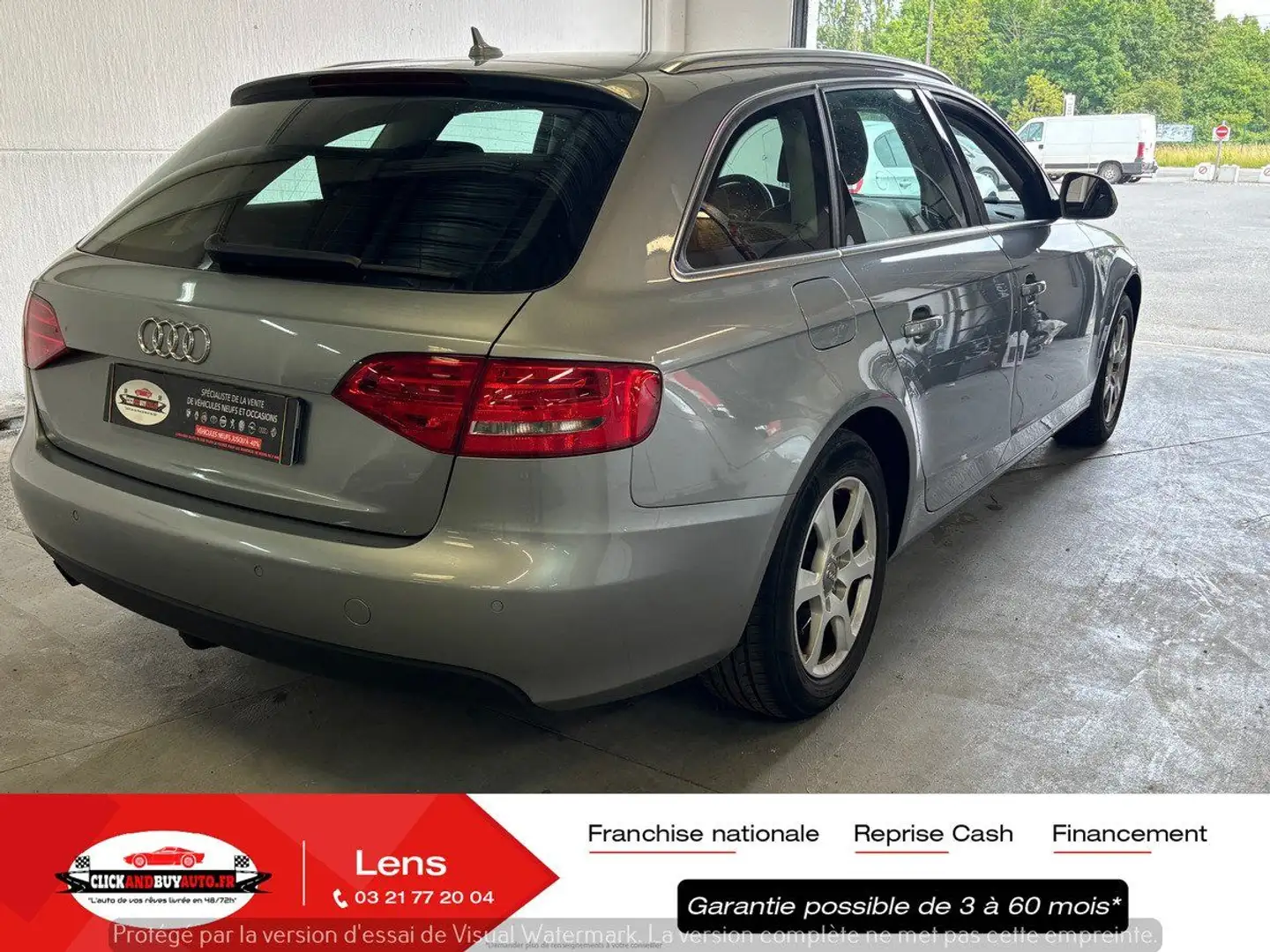 Audi A4 AUTOMATIQUE AVANT 1.8 120CV / GPS / REGULATEUR / C Gris - 2