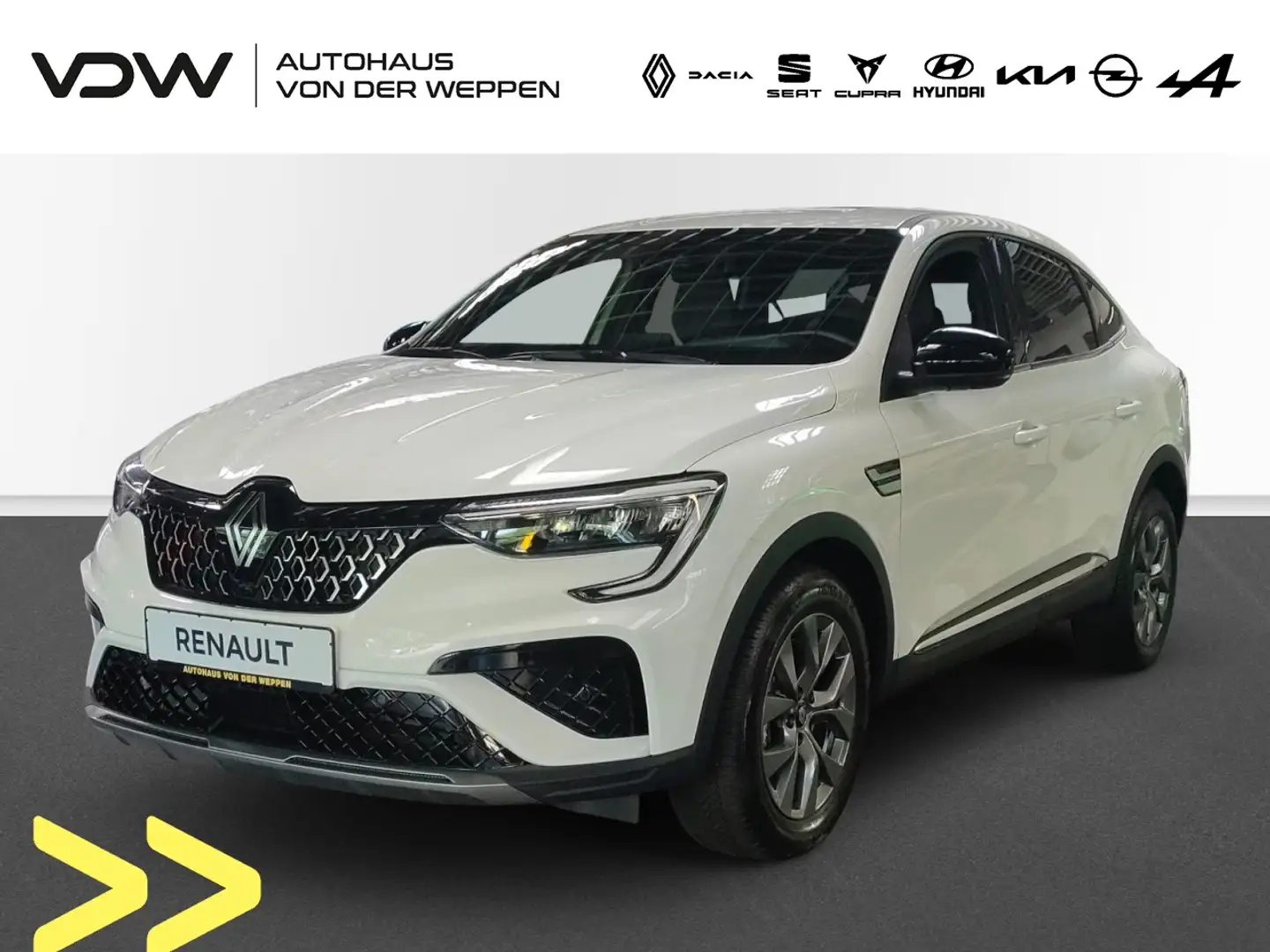 Renault Arkana Techno Mild Hybrid 140 EDC*Lagerwagen* Klima Navi Bianco - 1