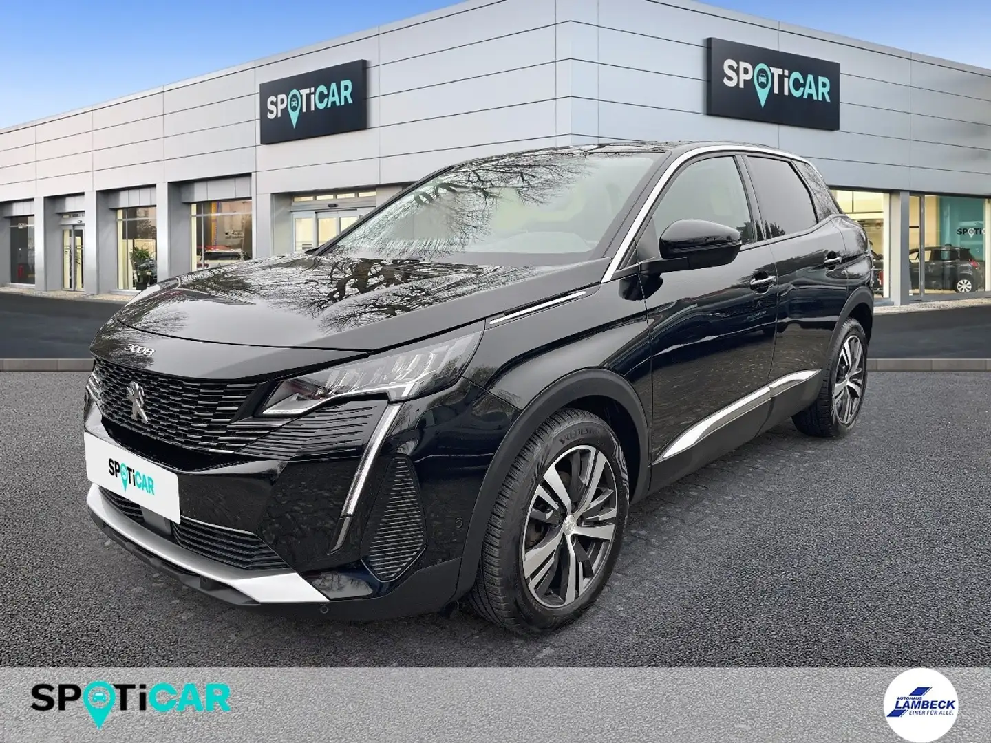 Peugeot 3008 Allure BlueHDi 130 EAT8 Nero - 1