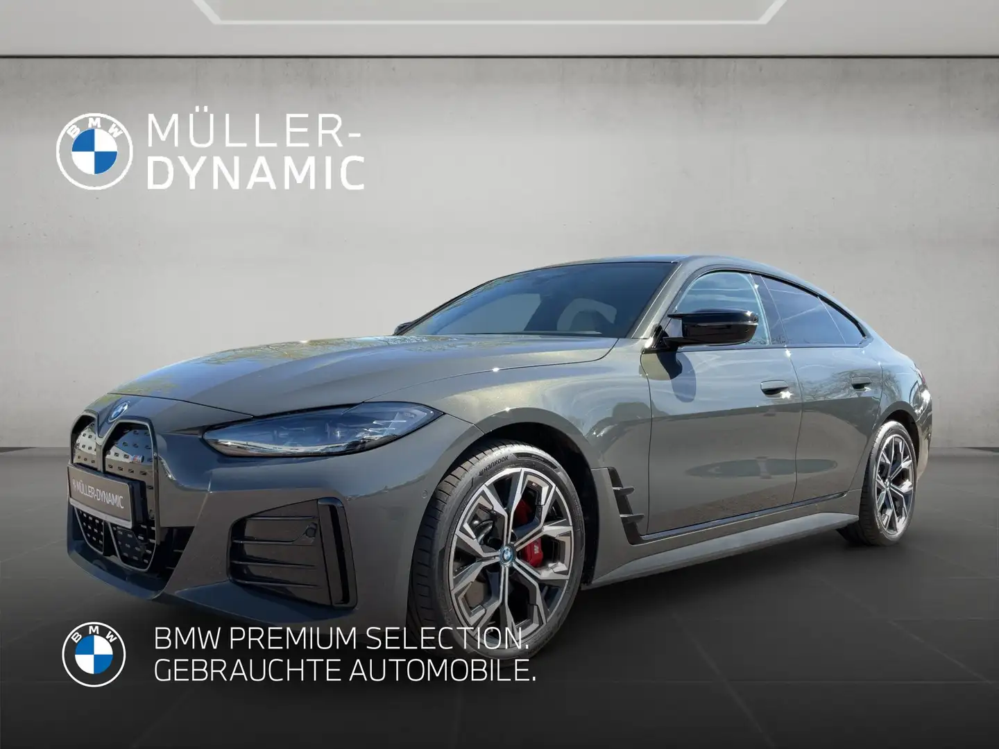 BMW i4 M50 M SPORT PRO HUD HIFI RÜCKFAHR SHZ Gris - 1