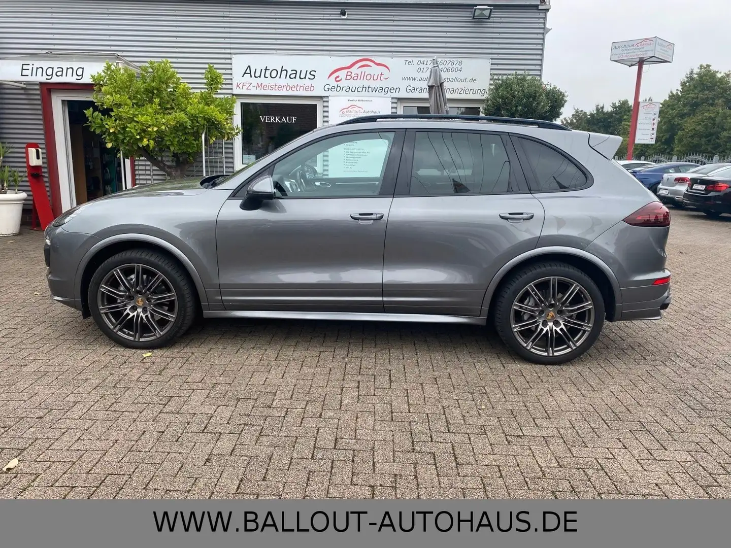 Porsche Cayenne S*3.HAND*SPORT-CHRONO*PANO*LED*EURO6* Grau - 1