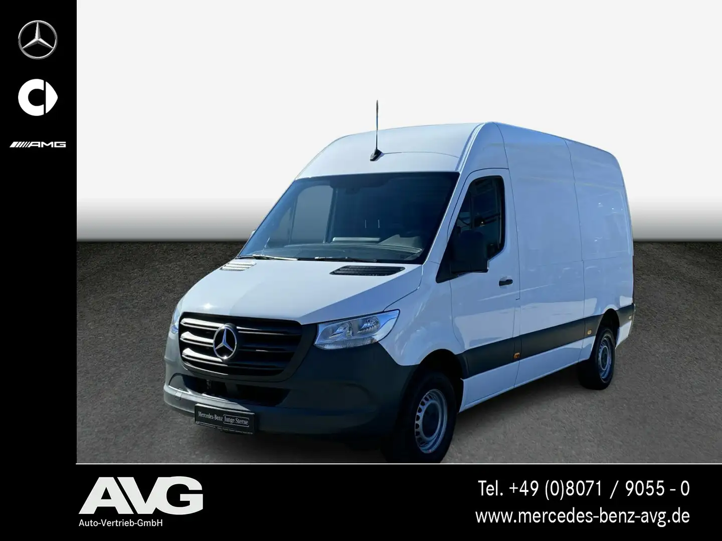 Mercedes-Benz Sprinter 317 CDI KA L2H2 Wit - 1