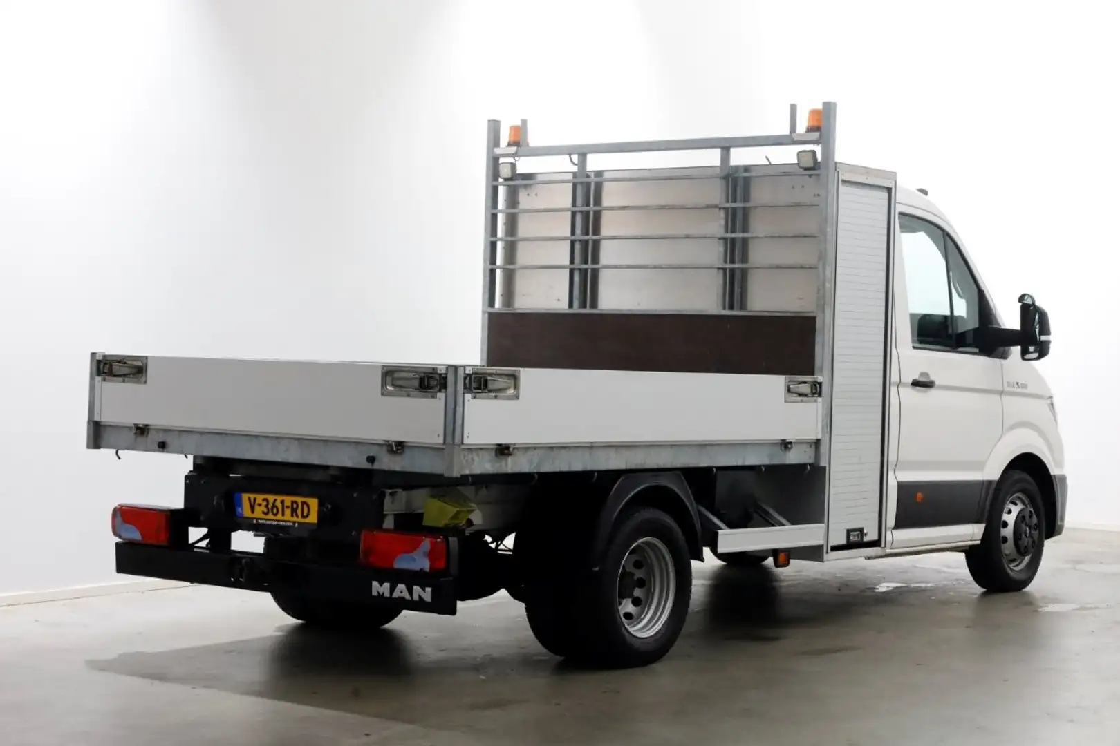 MAN TGE 5.180 2.0 177pk E6 L2H1 Kipper Dubbel Lucht Trekha Blanc - 2