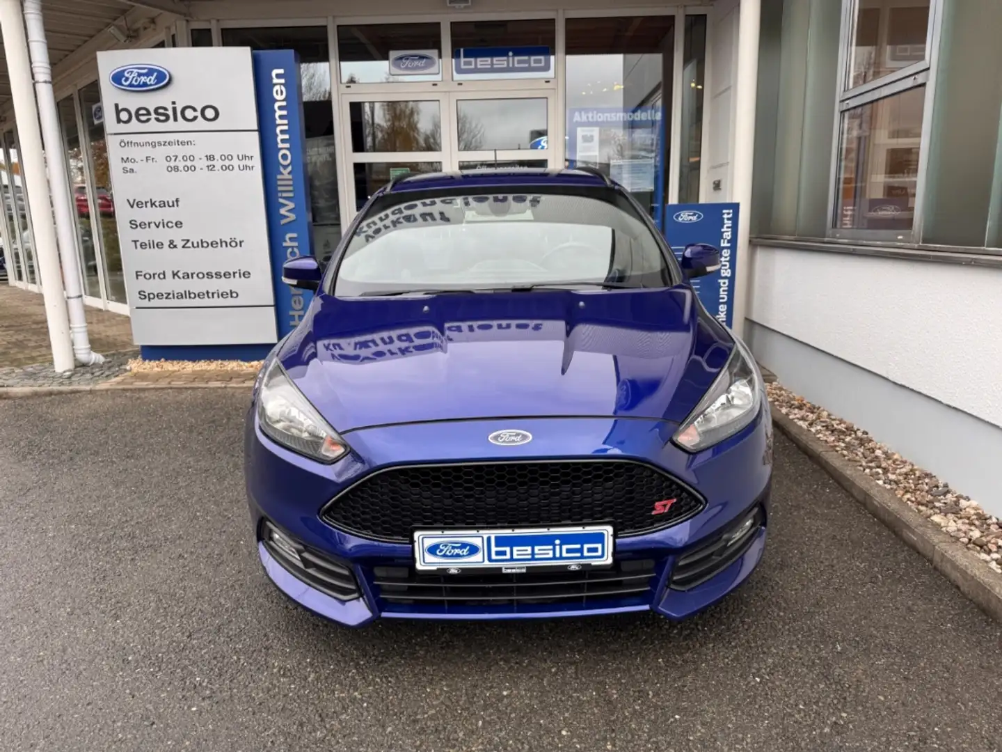 Ford Focus ST Turnier+Recaro+Klima+Winter Paket+LMF+ Blu/Azzurro - 2