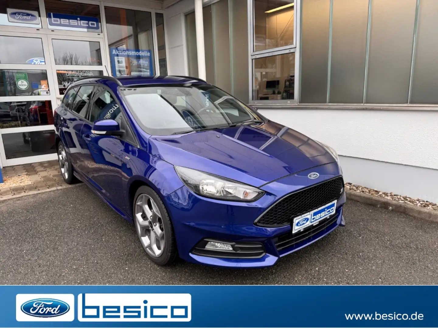 Ford Focus ST Turnier+Recaro+Klima+Winter Paket+LMF+ Blu/Azzurro - 1