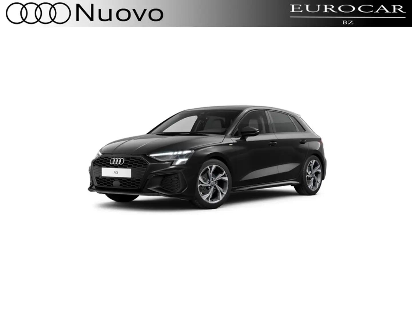 Audi A3 sportback 35 1.5 tfsi mhev identity black s-tronic Nero - 1