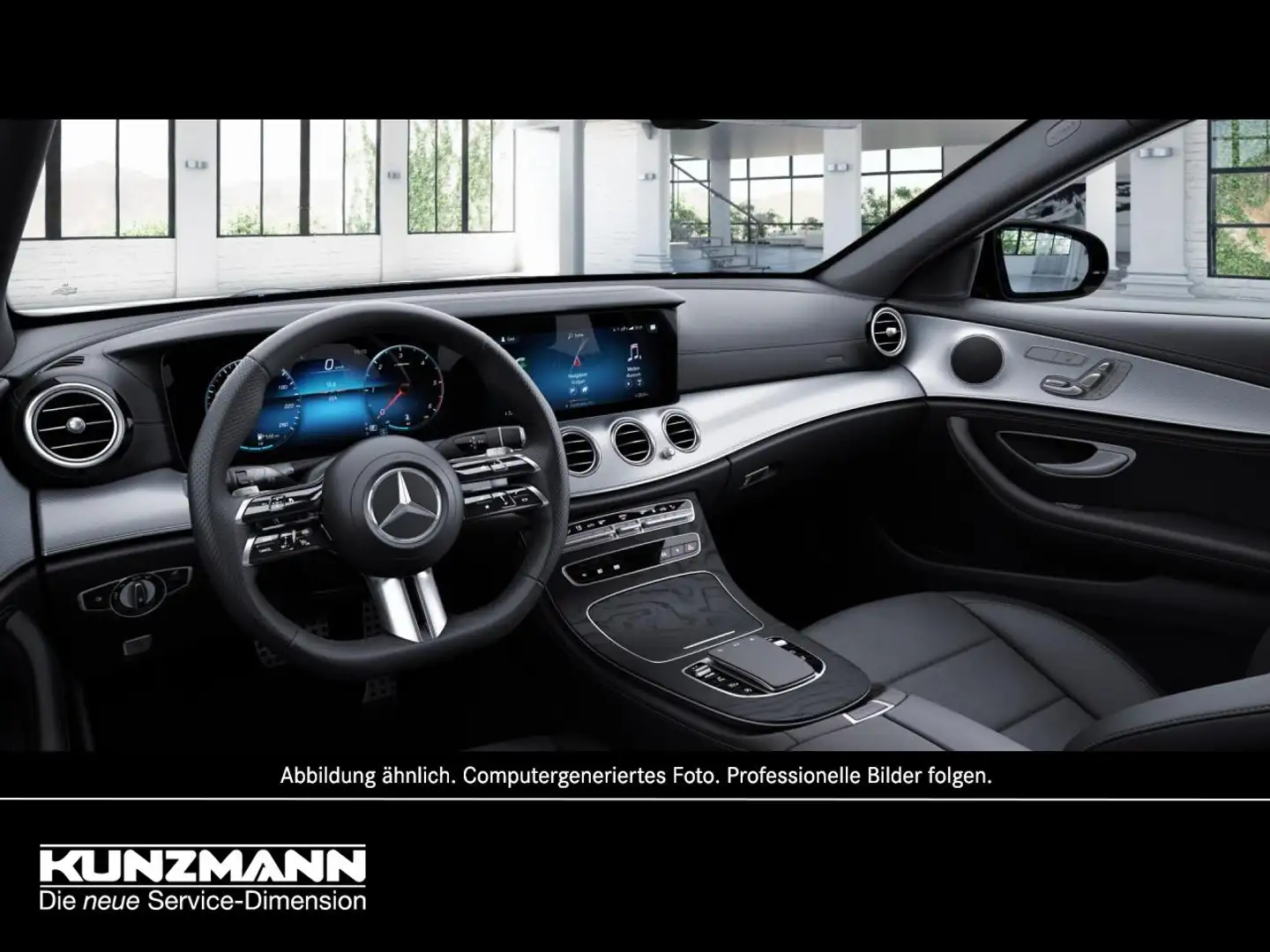 Mercedes-Benz E 400 d 4M T AMG Night Panorama Standhzg AHK 360° Argent - 2